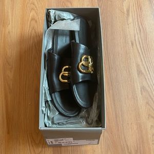 SOLD Authentic Balenciaga Oval BB mules